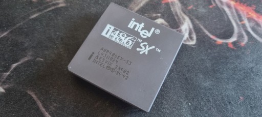 Zdjęcie oferty: Procesor INTEL i486 SX A80486SX-33