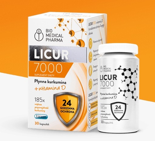 Zdjęcie oferty: Licur 7000 d płynna kurkumina