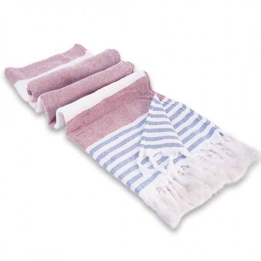 Zdjęcie oferty: Ręcznik Plażowy Bawełniany 100x180 Sułtański Bordo