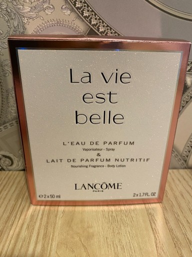 Zdjęcie oferty: Lancome la vie est belle zestaw woda balsam 2x50ml