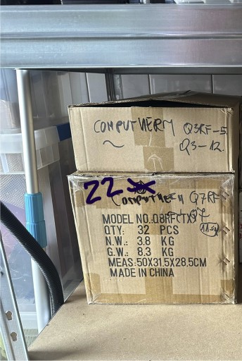 Zdjęcie oferty: regulator termostat Computherm Q3, Q3RF, Q7, Q7RF 50 sztuk nowe