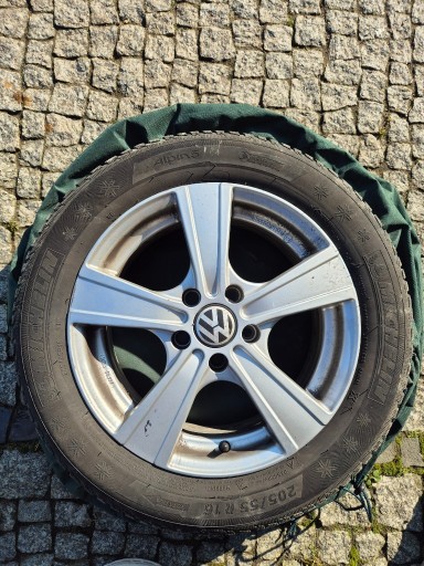 Zdjęcie oferty: Koła Alufelgi VW/Sharan 16' 5 x 112 + Opony Michelin Zimowe 205/55 R16