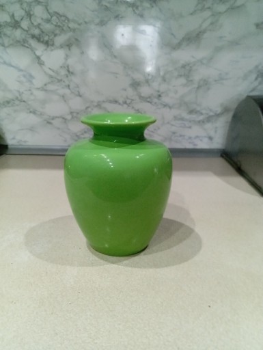 Zdjęcie oferty: Zielony wazon vintage 