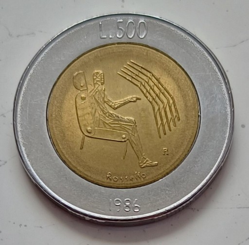 Zdjęcie oferty: San Marino - 500 lira - 1986r. 