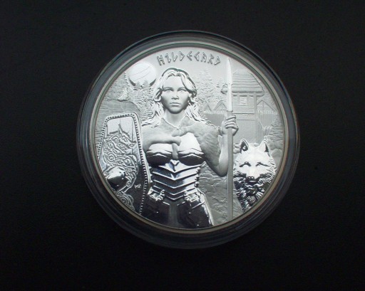 Zdjęcie oferty: Hildegarda Srebrna moneta z serii Valkyries 1 oz.