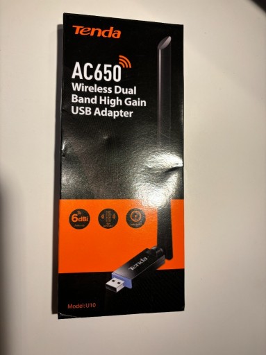 Zdjęcie oferty: Adapter WIFI USB Tenda AC650