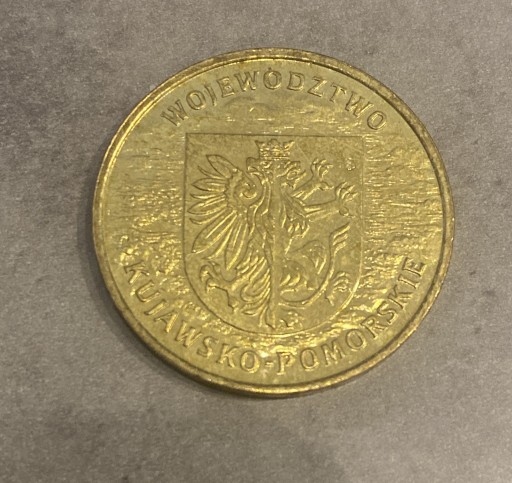 Zdjęcie oferty: Moneta 2 zł Województwo Kujawsko-pomorskie - 2004