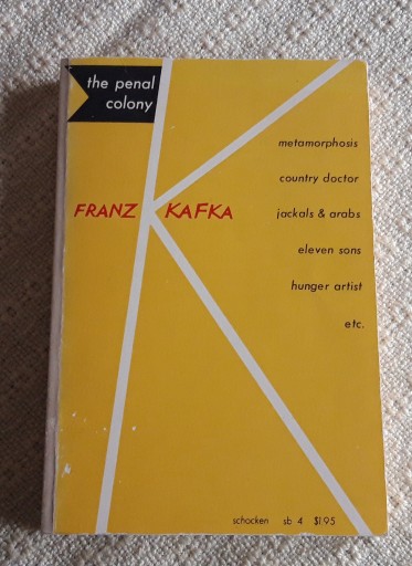 Zdjęcie oferty: FRANZ KAFKA THE PENAL COLONY STORIES 