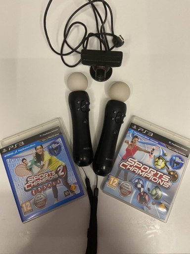 Zdjęcie oferty: Ps3 kontrolery move plus gry