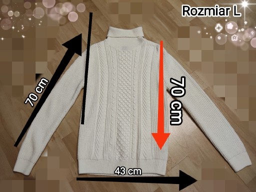 Zdjęcie oferty: Sweter męski rozmiar L świąteczny 