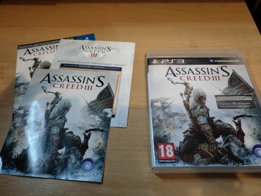 Zdjęcie oferty: Assassin"s Creed III. PlayStation 3.