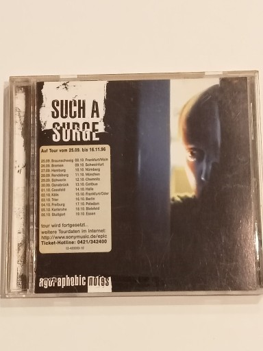 Zdjęcie oferty: SUCH A SURGE - AGORAPHOBIC NOTES