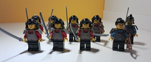 Zdjęcie oferty: LEGO Figurki Samuraje 9szt.