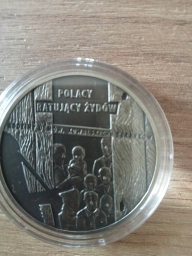 Zdjęcie oferty: Moneta kolekcjonerska Polacy ratujący żydów 