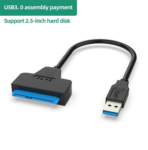 Zdjęcie oferty: Kabel danych USB3.0 USB 3.0 do SATA Adapter NOWY