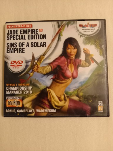 Zdjęcie oferty: Gry Jade Empire: Special Edition i Sins Of A Solar