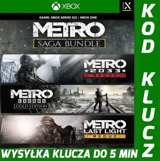 Zdjęcie oferty: Metro Saga Bundle  PL / XBOX  SERIES S / X   KLUCZ