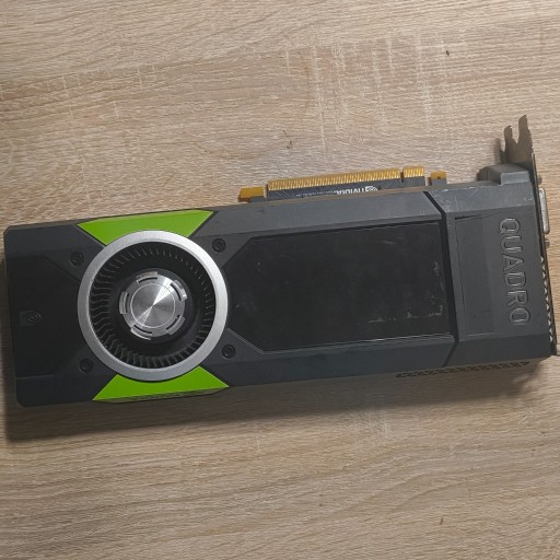Zdjęcie oferty: Uszkodzona karta graficzna NVIDIA Quadro P5000