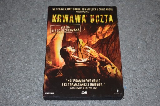 Zdjęcie oferty: Krwawa Uczta horror DVD Craven Affleck slipcase