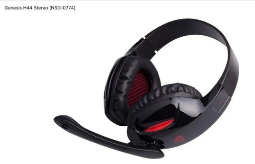 Zdjęcie oferty: Słuchawki Genesis H44 Natec mikrofon gamingowe dla gracza