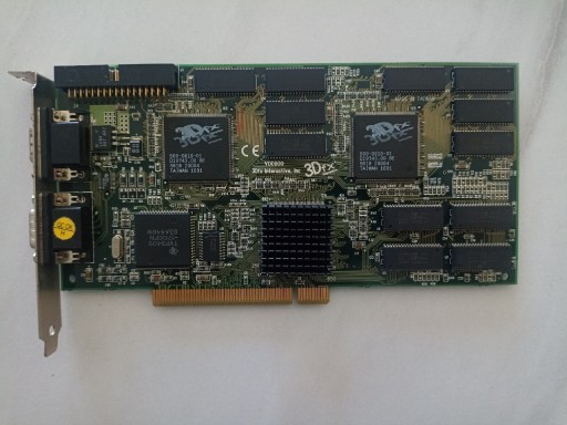 Zdjęcie oferty: 3dfx voodoo 2 akcelerator 3d PCI sprawny + kabel