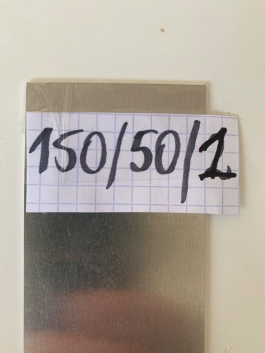 Zdjęcie oferty: Blacha aluminiowa 1 mm Formatka 150x50x1 alu