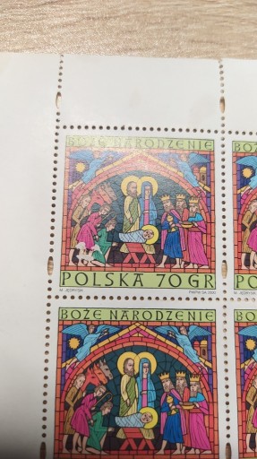 Zdjęcie oferty: Znaczki pocztowe Polska Boże Narodzenie 2000