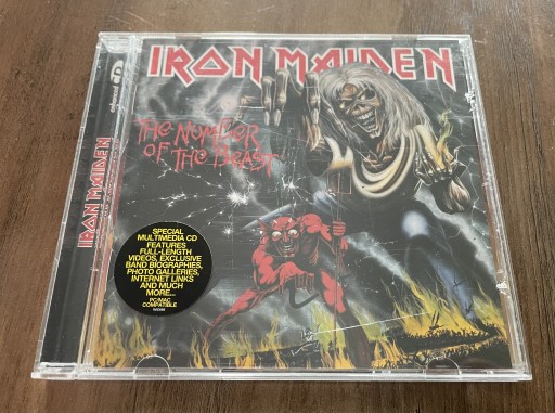 Zdjęcie oferty: Iron Maiden - The number of the beast CD