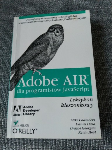 Zdjęcie oferty: Adobe Air dla programistów JavaScript Chambers 