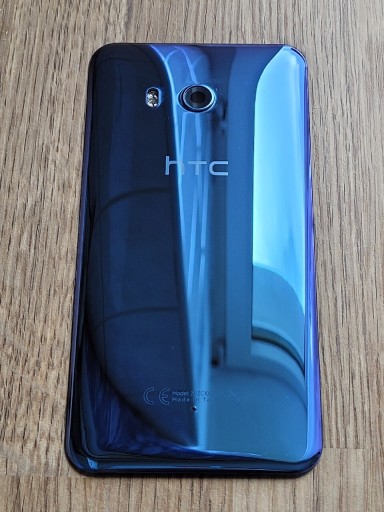 Zdjęcie oferty: Oryginał klapka plecki tył klej A. Silver HTC U11