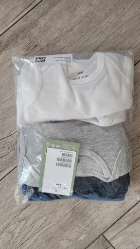 Zdjęcie oferty: H&m 5 pack nowe bawełniane body 68cm