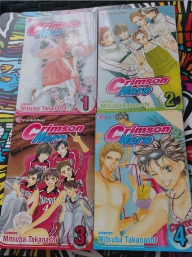 Zdjęcie oferty: manga  Crimson Hero tomy 1-4, 6-9, 11 ENG