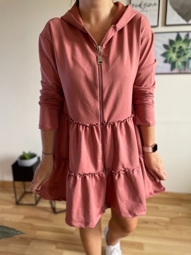 Zdjęcie oferty: Bluzo-sukienka - różowa