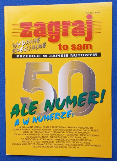 Zdjęcie oferty: Zagraj to sam – 50. wydanie specjalne 