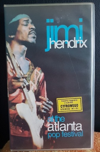 Zdjęcie oferty: Jimi Hendrix At Atlanta Pop Festival 1970 VHS