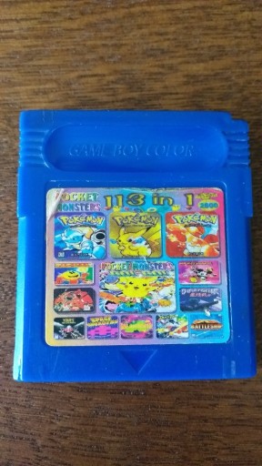 Zdjęcie oferty: Gameboy color gry 113 w 1,Pokemon,Pac-Man,kartridż