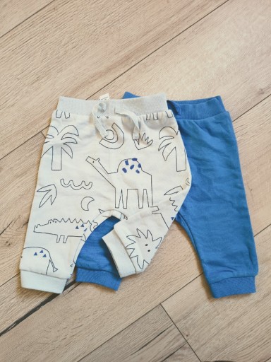 Zdjęcie oferty: Spodnie dresowe ocieplane 2-pak 62-68 George 