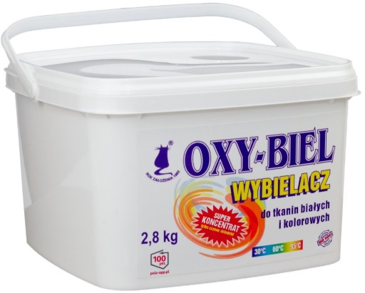 Zdjęcie oferty: Wybielacz tlenowy OXY-BIEL 2,8 kg * Produkt Polski