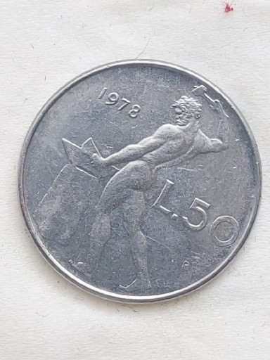 Zdjęcie oferty: 366 Włochy 50 lirów, 1978