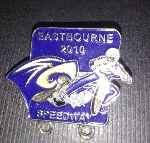 Zdjęcie oferty: Odznaka pins żużel Eastbourne 2010