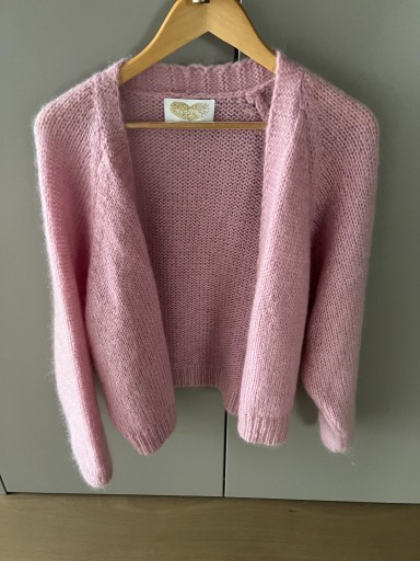 Zdjęcie oferty: Sweter - kardigan z wełny baby moher