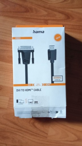 Zdjęcie oferty: Kabel HDMI DVI-D 