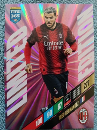 Zdjęcie oferty: FIFA 365 2024 PANINI Theo Hernandez AC MILAN LIMIT