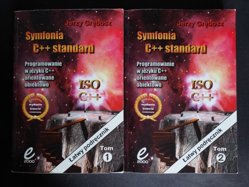 Zdjęcie oferty: Jerzy Grębosz Symfonia C++ standard