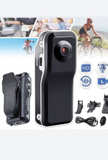 Zdjęcie oferty: Mini kamera z wbudowanym akumulatorem
