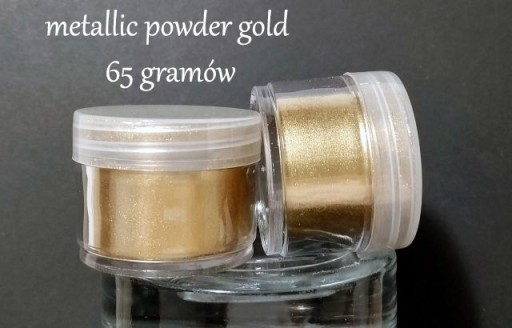 Zdjęcie oferty: Proszek pigment złoty metallic powder gold 65 g