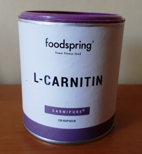 Zdjęcie oferty: L-karnityna, L-carnitin Foodspring 120 kapsułek 