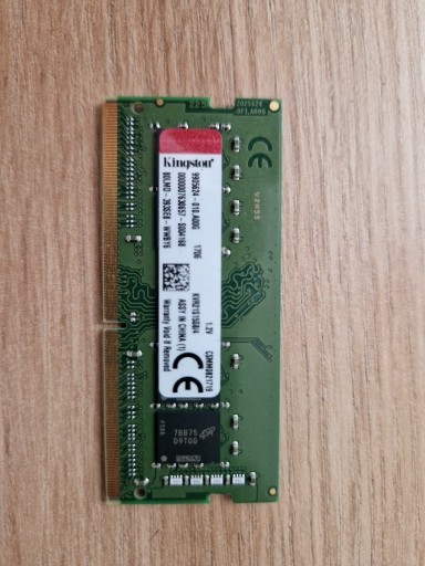 Zdjęcie oferty: PAMIEC RAM 4GB KINGSTON PC4-2400MHZ SODIMM