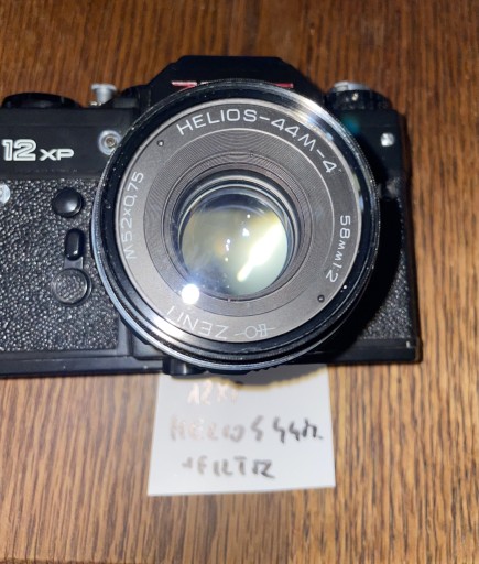 Zdjęcie oferty: Zenit 12XP plus obiektyw Helios-44M-4 58 mm 1:2