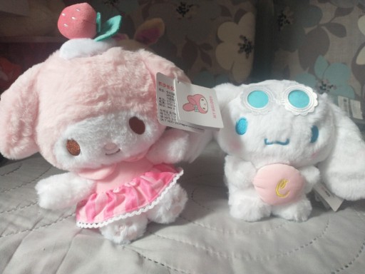 Zdjęcie oferty: Zestaw 2maskotki Cinnamoroll My Melody Sanrio nowe